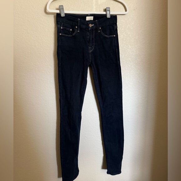 MOTHER The Looker in Too Good To Be True Size 24 Skinny Mid Rise - Picture 3 of 12